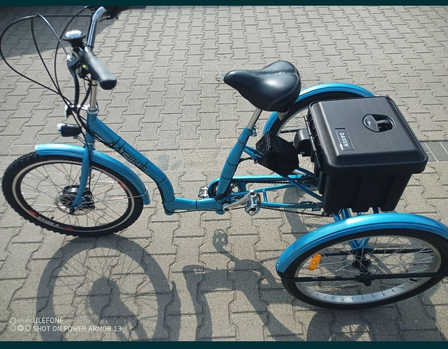 Rower Trójkołowy Elektryczny super od !!!