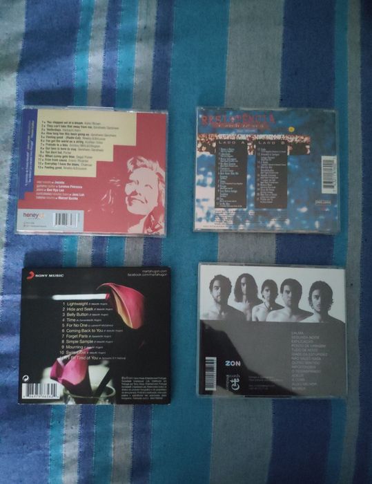 CDs bandas portuguesas