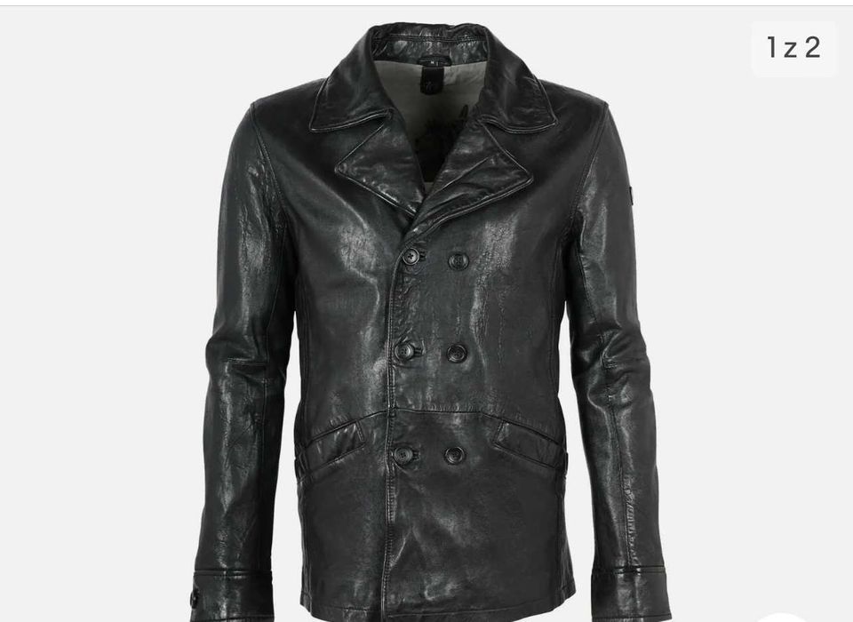 Męska kurtka skórzana Gipsy czarna