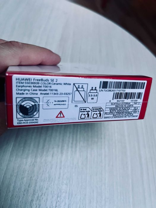 Słuchawki bezprzewodowe HUAWEI FreeBuds SE 2 | Nowe, w folii