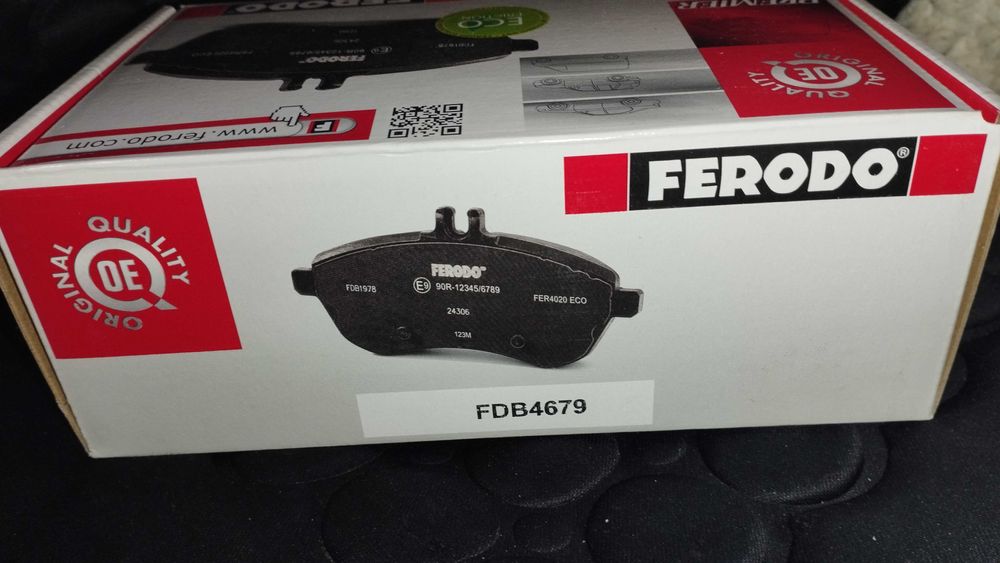 Pastilhas ferodo FDB4679 Peugeot partner