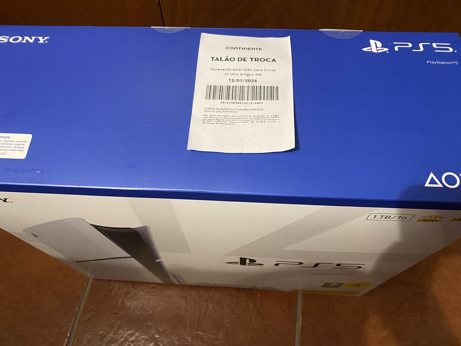 Ps5 slim bluray novo selado