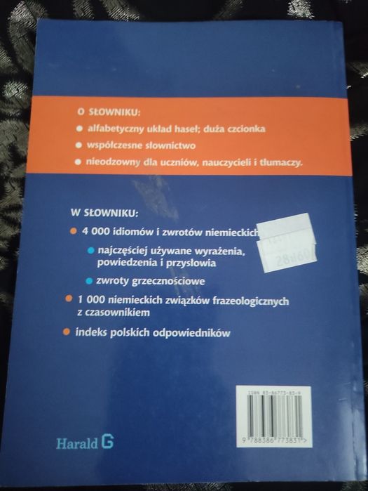 Niemiecki - polski słownik idiomów i zwrotów