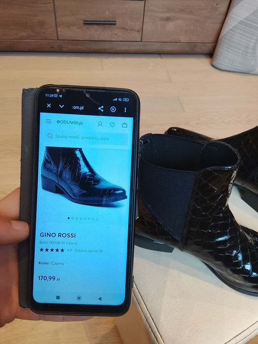 Nowe Gino Rossi Botki