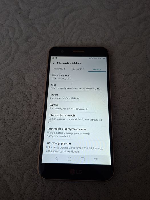 Sprzedam telefon lg