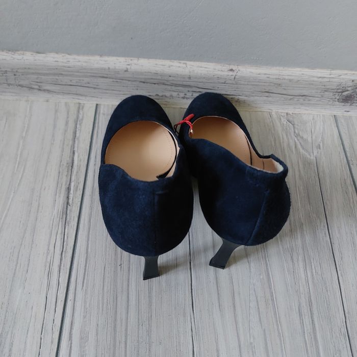 Buty damskie szpilki Wojas 36 Welur