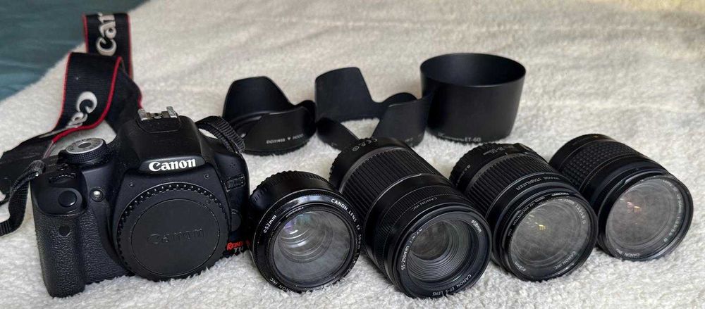 Canon EOS Rebel T1i e acessórios