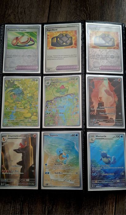 Pokemon Mew 151 master base set 151 komplet charizard scarlet violet