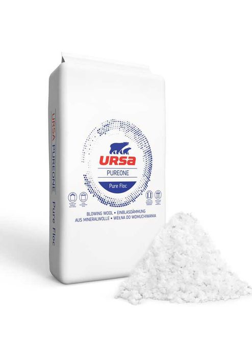 wdmuch celuloza,wełna PURE FLOC, Piana PUR