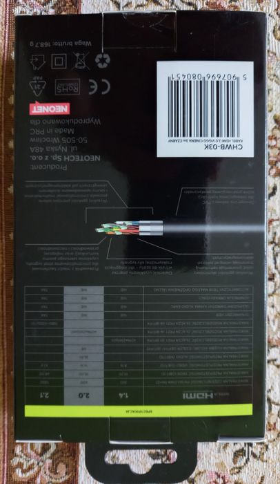 Kabel "HDMI" 3 metry