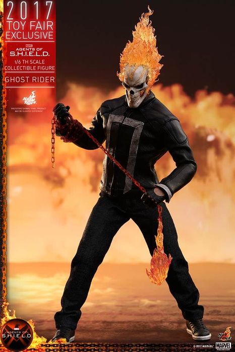 Фигурка 1/6 hot toys tms 05 AGENTS OF S.H.I.E.L.D. – GHOST RIDER