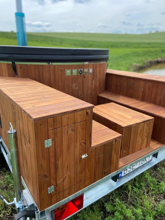 Balia mobilna, jacuzzi, hydromasaż,PIĘKNE WYKONANIE