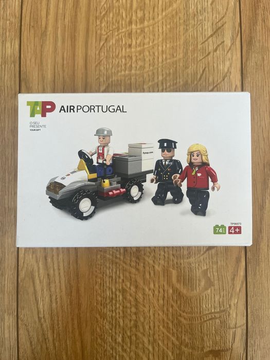 Tap Carrinho Bagagens + 3 Figuras