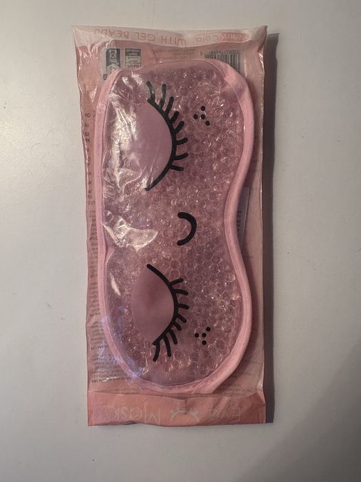 maseczka na oczy z żelowymi kulkami