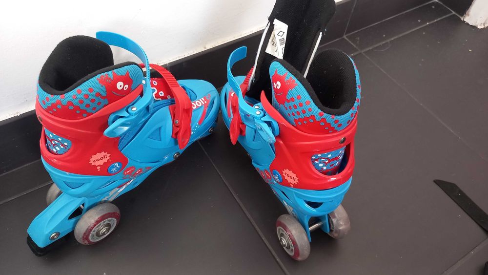 Adjustable Triangular and Inline Skates482708865974292482
