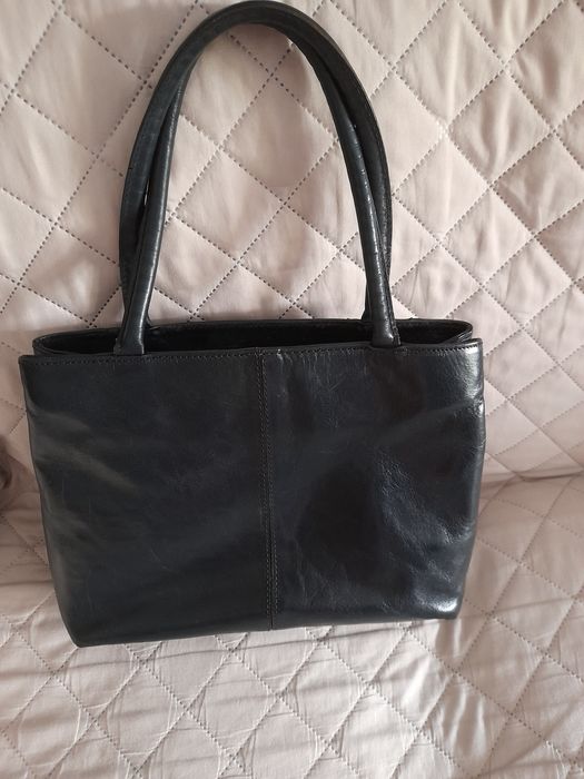 Mala em pele genuína