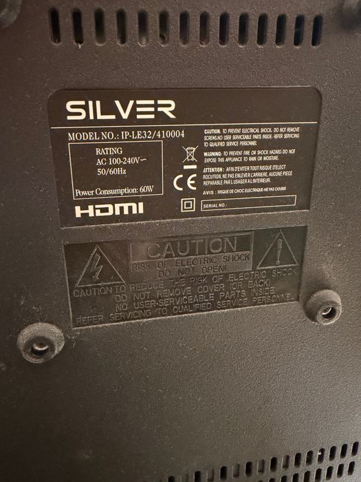 Tv 32 polegadas - silver model IP-LE32/410004
