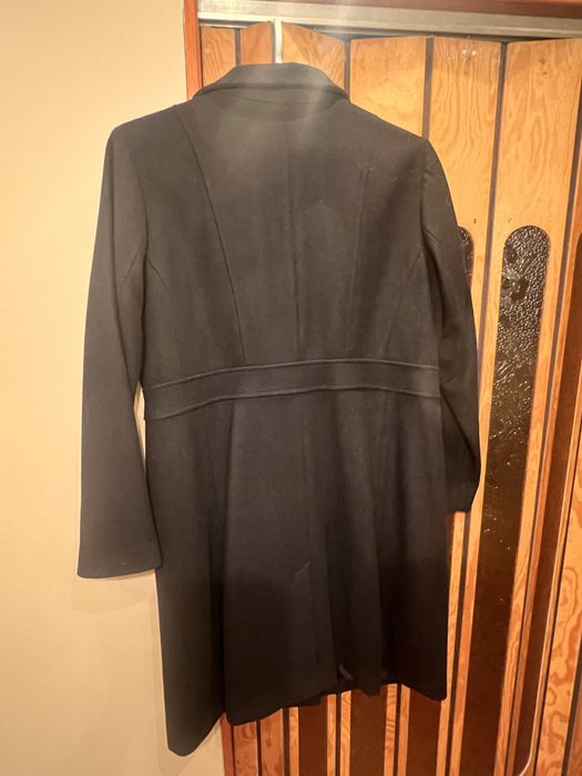 Czarny plaszcz tatuum 44 jak nowy