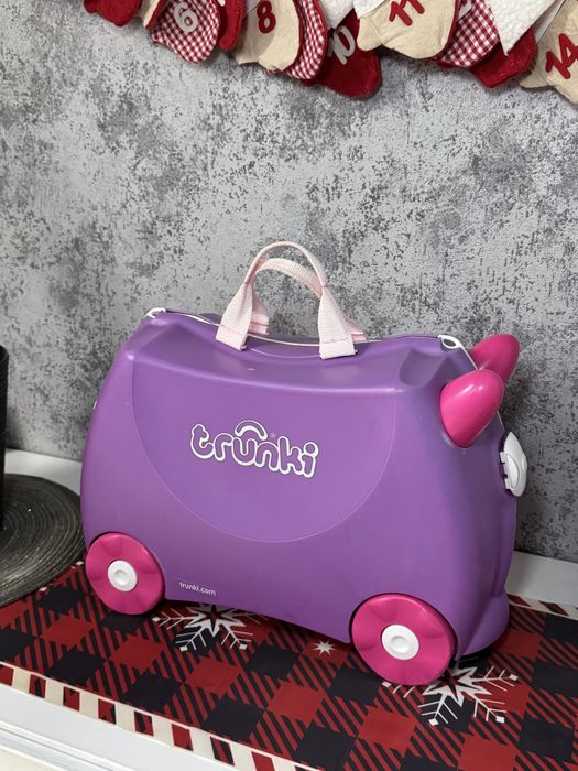 Дитяча валіза на колесах , Дитячий чемодан на колесах Trunki Trixie