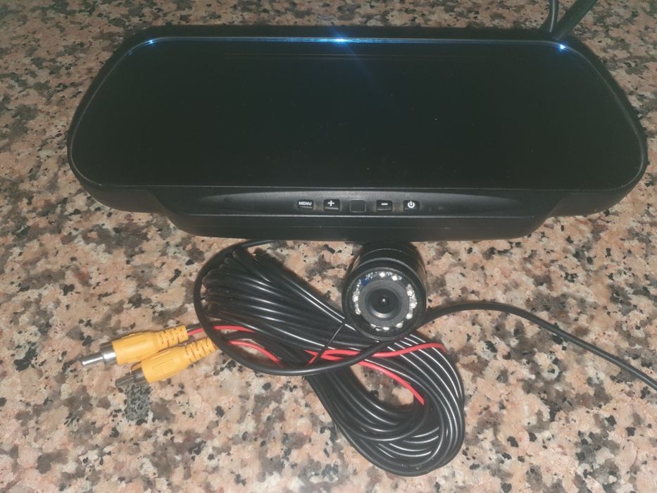 Camara de marcha a traz com monitor