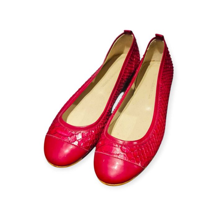Sapatilhas Femininas Purificación García – Vermelho Escama -Tamanho 38
