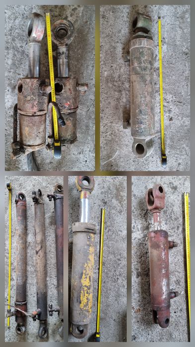 Гідравлічні циліндри різних розмірів