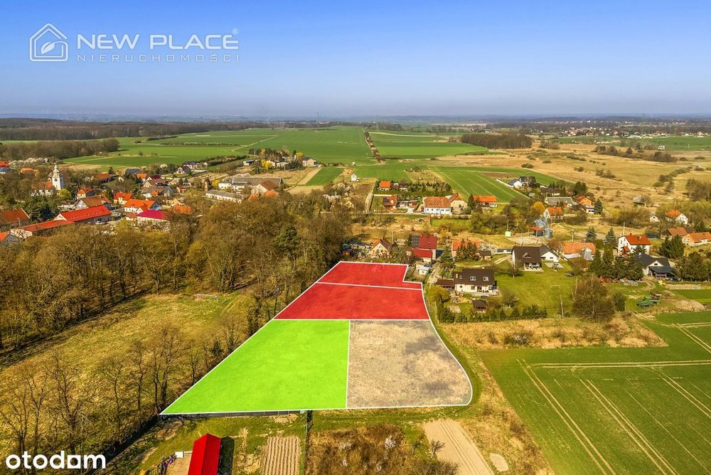 Budowlana 1366 m², Mpzp, pod Środą Śl. 110zł/m2 - Widok 3
