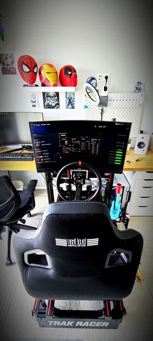 Simagic Evo pro com volante fx