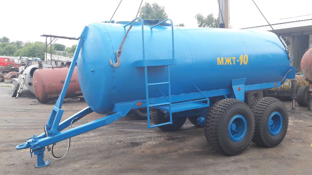 Бочка МЖТ-10 , для води або органічних добрив