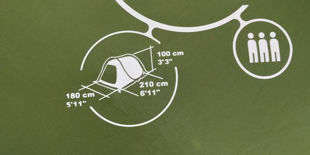 Tenda Quechua 2 seconds - 3 pessoas