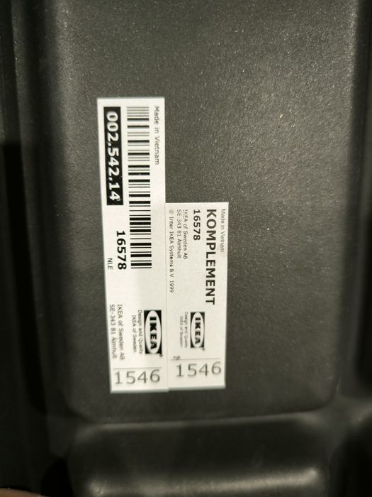 Taca na biżuterię, wkład do szuflady IKEA Komplement