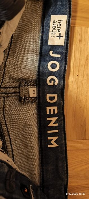 Spodnie JOG DENIM wzrost 134