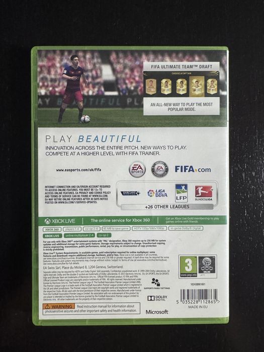 FIFA 16 Xbox 360