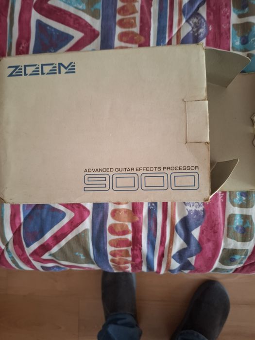 Processador de efeitos para guitarra Zoom 9000 Made in Japão
