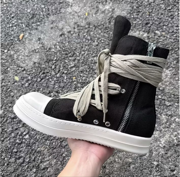 Кеди Rick Owens DRKSHDW hexagram ramones megalace високі | кеды рик овенс рамоны кеди рік овенс рамони