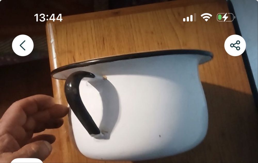 penico em esmalte de   em óptimo estado