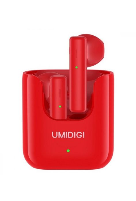 Навушники блютуз TWS UMIDIGI AirBuds U Red