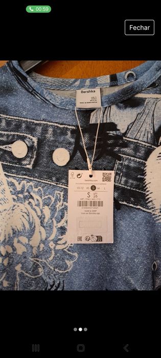 T shirt  nova bershka