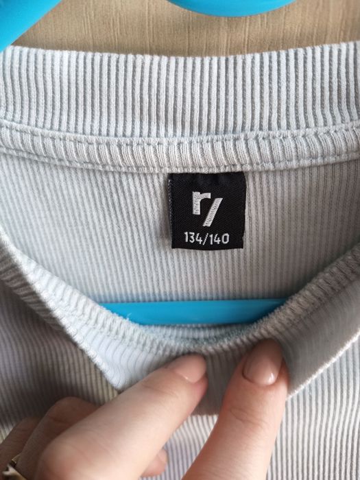 2x bluzka koszulka top t-shirt dziewczęcy 134-140