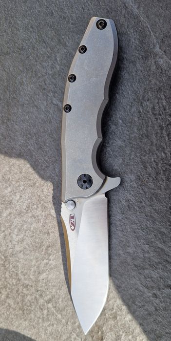 Nóż składany Zero Tolerance 0562TI, projekt Rick Hinderer