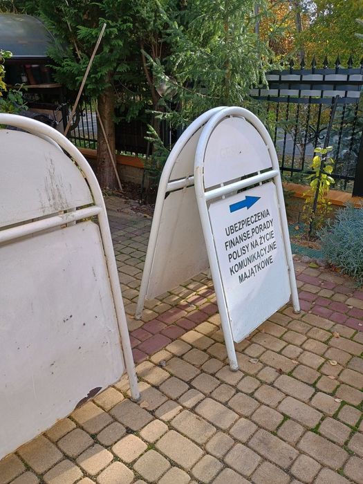 Potykacze reklamowe 1,25 x 0,70