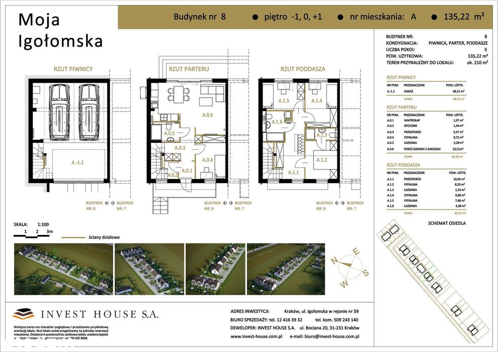 5-pokojowy dom 135m2 Bez Prowizji