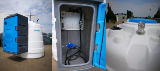 Zbiornik na AdBlue 2500 Litrów JFC jednopłaszczowy