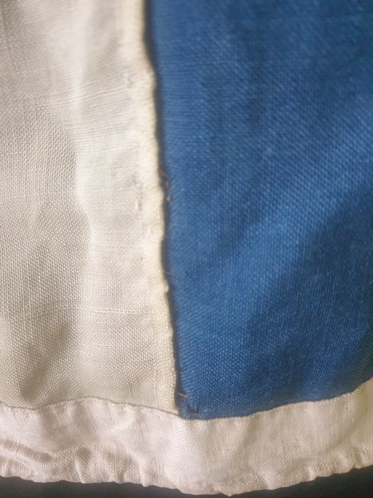 Rara antiga bandeira portuguesa da Cruz da Ordem de Cristo