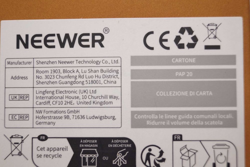 737 NEEWER Q3 Bateria Akumulatorek do lampy błyskowej 3200mAh