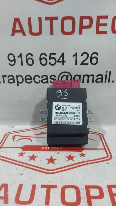 Módulo Controlo Gestão Centralina Bomba Combustível BMW 55892110