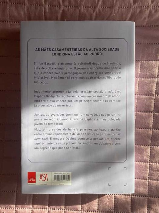 Livro: Crónica de Paixões e Caprichos (The Duke and I) de Julia Quinn