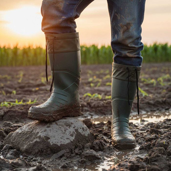 ‼️Якісні‼️Гумові чоботи з утеплювачем.  чоловічі ‼️Україна‼️