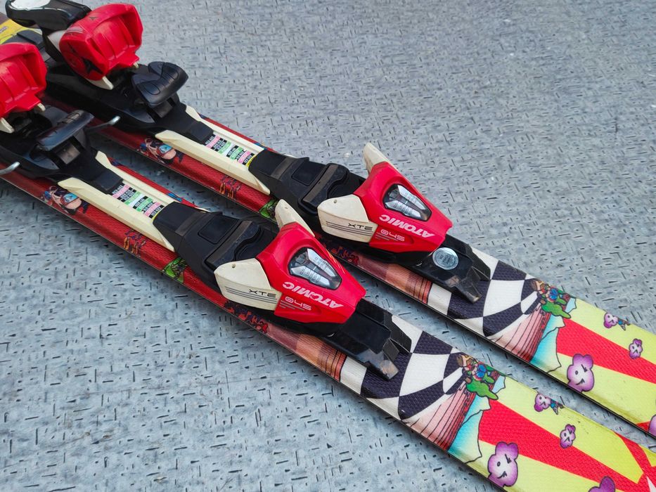 Świetne dziecięce narty ATOMIC RASCAL 100 cm! Po serwisie, bdb stan!