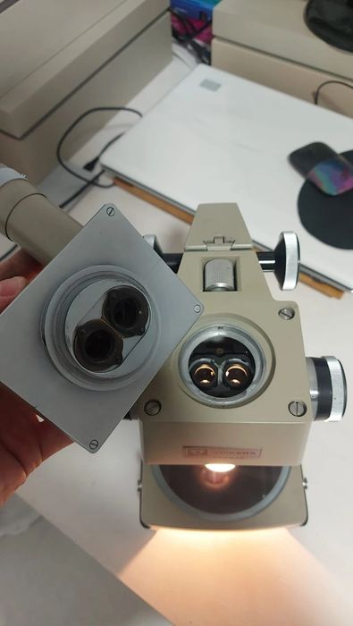 Mikrosmop stereoskopowy Vicker Zoomax,płynny zoom.